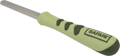 Pet Safari Dog Diamond Nail File - Diamond Finish for Smooth Nails - Removes Burs from Outdoor & Indoor Dogs - One Size