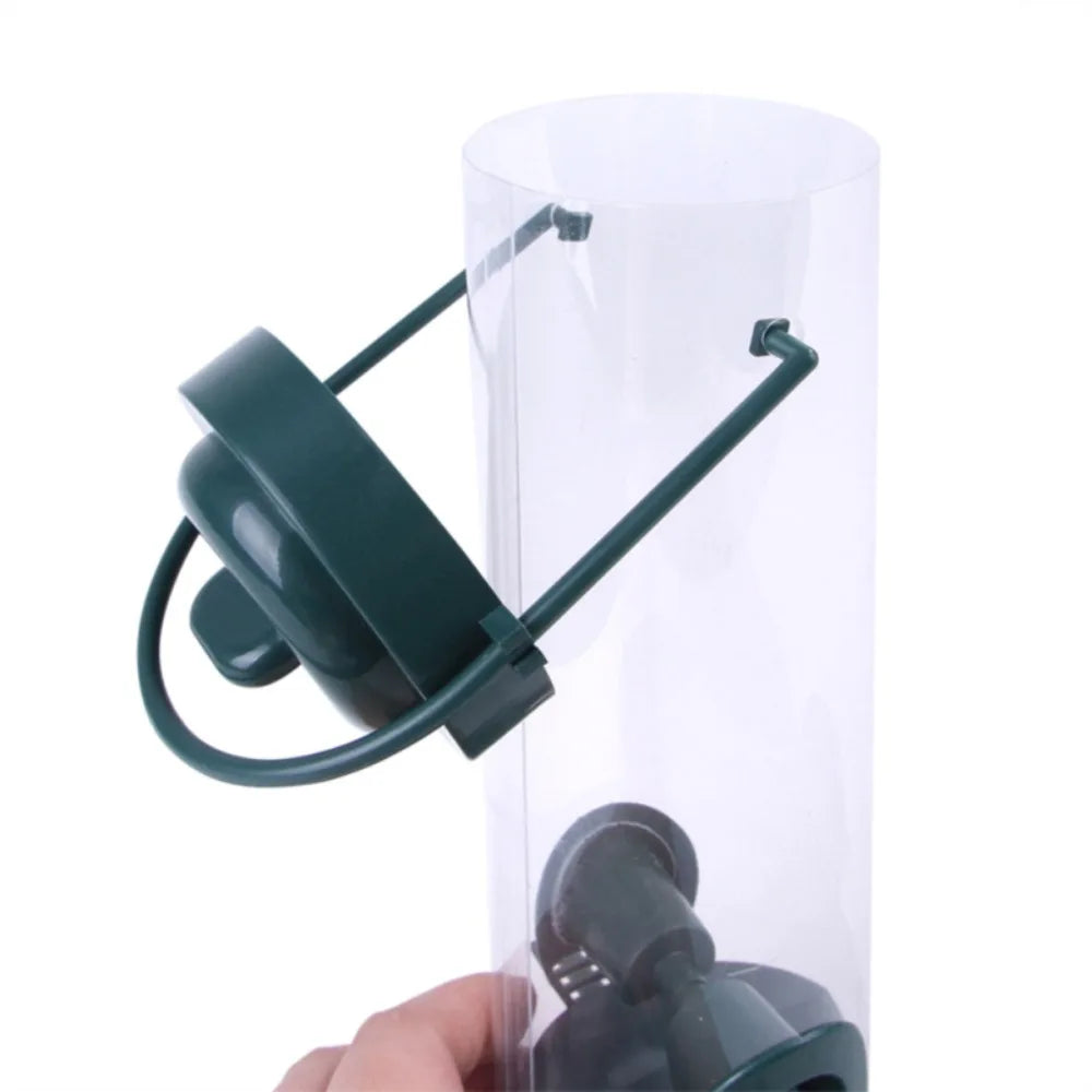 1Pc Garden Outdoor Hanging Multiple Holes Pet Bird Feeder Flying Animals Pet Food Dispenser
