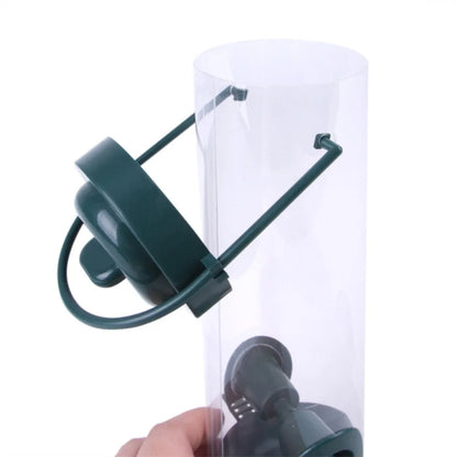 1Pc Garden Outdoor Hanging Multiple Holes Pet Bird Feeder Flying Animals Pet Food Dispenser