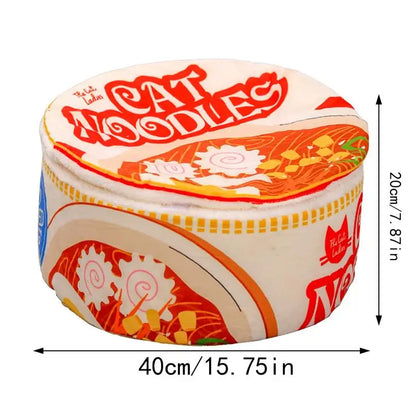 Noodle Shape Cat House Soft Sofa Noodle Nest House Creative Pet Kennel with Cover for Indoor Small Medium Large Cats