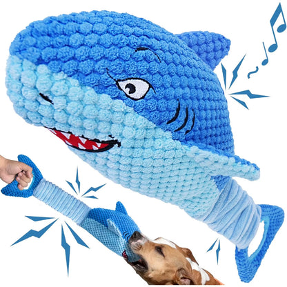 Squeaky Dog Toys for Aggressive Chewers Small Mediym Large Dog Golden Toys to Keep Them Busy Interactive Puppy Toys Tug of War