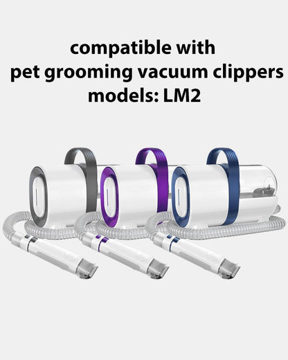Replacement Blades 2 Pack for ONEISALL Dog Hair Vacuum and Dog Grooming Kit, Low Noise Pet Clipper Replacement Blade for ONEISALL Replacement Blade, Cleaning Brush