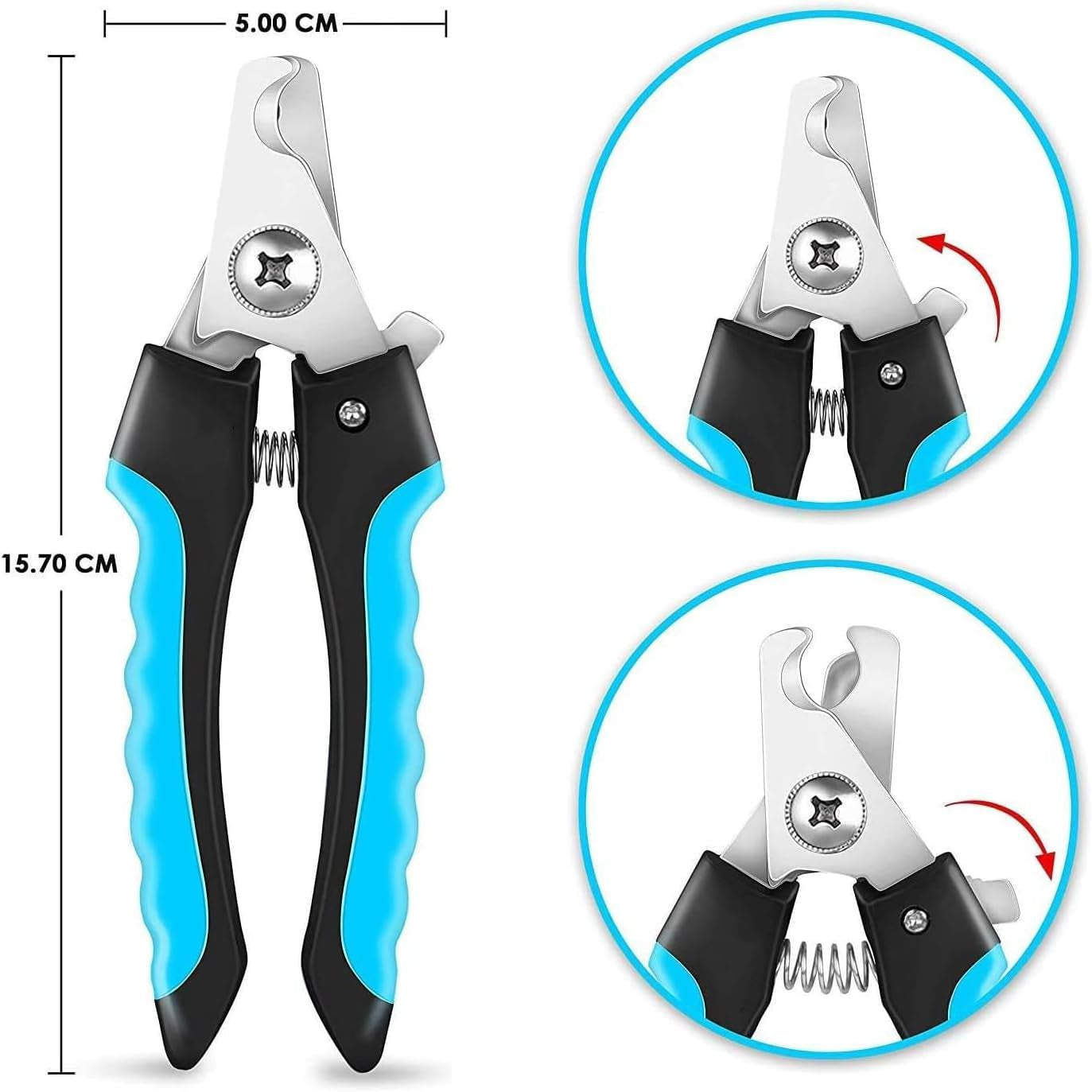 5-In-1 Pet Grooming Kit with Deshedding Rake | Includes Nail Clipper, Grooming Gloves, Massage Brush, and Tools for Brushing, Bathing, and Removing Loose Pet Hair