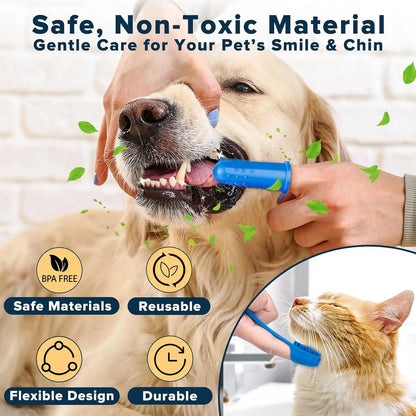 6PCS Pet Grooming Kit for Dogscats Dog Washing Gloves Bath Brush Bath Gloves Shampoo Brush Pet Grooming Gloves Bath Supplies
