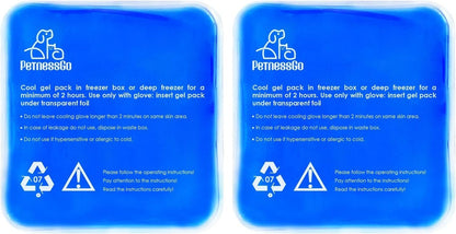 2Pcs Ice Packs, Suitable for Smart Cat Feeder, Automatic Timed Feeder for Cats&Dogs with Display, 1-48 Hours