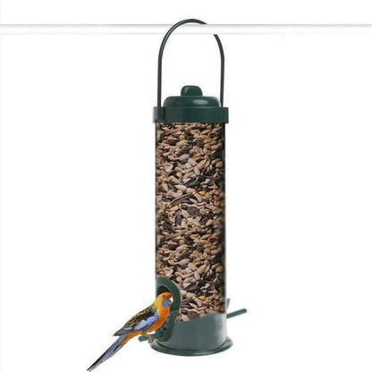 1Pc Garden Outdoor Hanging Multiple Holes Pet Bird Feeder Flying Animals Pet Food Dispenser