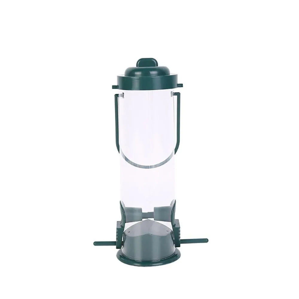 1Pc Garden Outdoor Hanging Multiple Holes Pet Bird Feeder Flying Animals Pet Food Dispenser