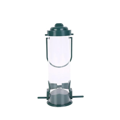 1Pc Garden Outdoor Hanging Multiple Holes Pet Bird Feeder Flying Animals Pet Food Dispenser