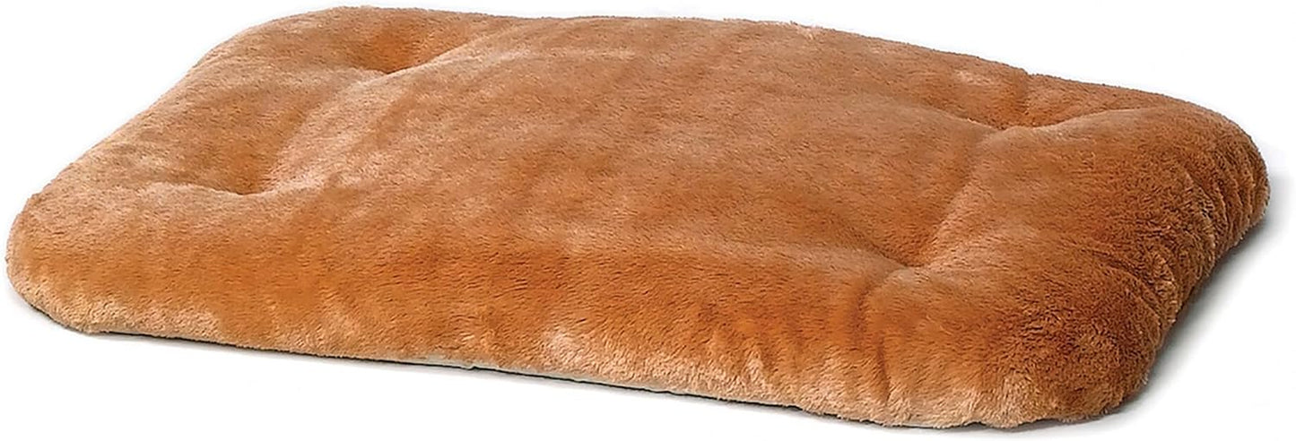 Plush Cat Bed, Fits Midwest Cat Playpen Model 130, Machine Washable, Small, Camel