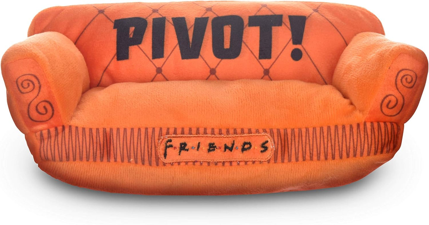 Friends TV Show Pivot Couch Plush Dog Toy, 10 Inch