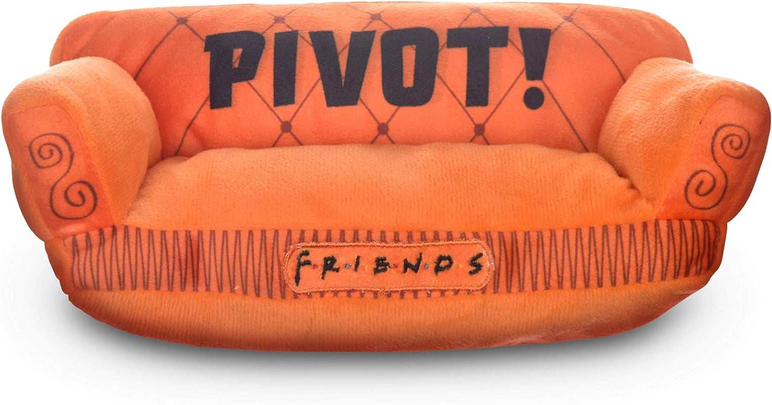 Friends TV Show Pivot Couch Plush Dog Toy, 10 Inch